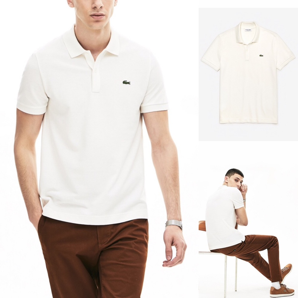 🆕 LACOSTE Thermoregulating Regular Fit Polo Shirt